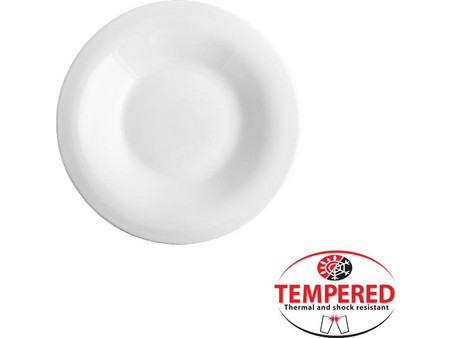 CoK Spain Πιάτα Βαθιά Οπαλίνης Tempered Elba 24cm 6τμχ ELBA-DP-24