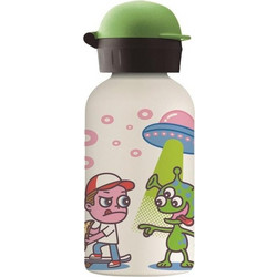 Laken E.T. Παιδικό Μπουκάλι Ανοξείδωτο BPA Free Λευκό 350ml