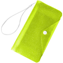 Θήκη Splash Proof Wallet CELLY για Smartphones έως 6.2'' Κίτρινη