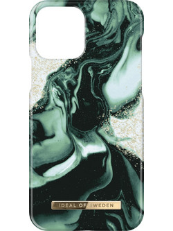 iDeal of Sweden Fashion Back Cover Golden Olive Marble (iPhone 13 Pro)