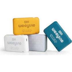Weeylite S03-G 4W RGB Colorful Pocket LED Light (2800K-6800K) Grey