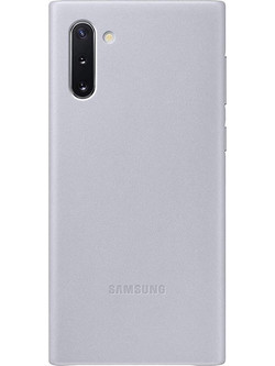 Samsung Leather Cover Grey (Galaxy Note 10)