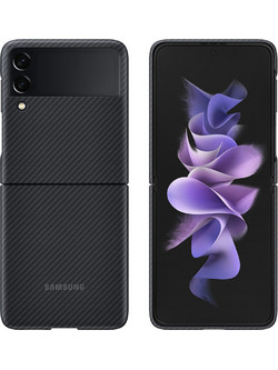 Samsung Aramid Flip Cover Black (Galaxy Z Fold3 5G)