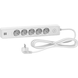 Πολύπριζο σούκο 5Θ με καλώδιο 3m και 2xUSB (ST945U3W)