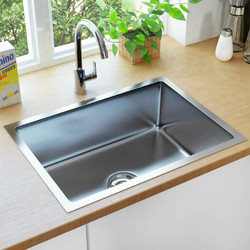 vidaXL 145078 Ένθετος Νεροχύτης Inox 59x 44x20cm