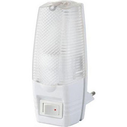 ΛΑΜΠΑΚΙ ΝΥΚΤΟΣ 230v Ε14 5w ΜΕ ΔΙΑΚΟΠΤΗ ΛΕΥΚΟ EUROLAMP 147-15050