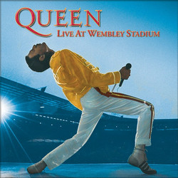 Queen (Live At Wembley) 12" Album Cover Framed Print wood 31.5 x 31.5cm - ACPPR48056