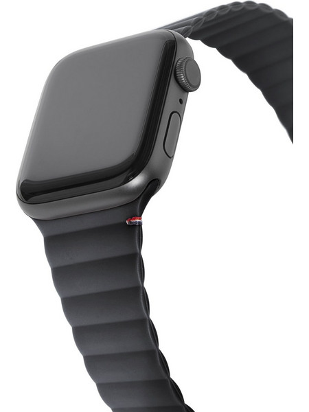 Decoded Magnetic Traction Lite Λουράκι Σιλικόνης Charcoal (Apple Watch 38 / 40 / 41mm)