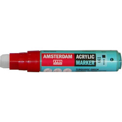 Talens amsterdam marker 661 turquoise green large