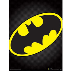 DC Comics (Batman Symbol) Wooden Framed 30 x 40cm - FP11204P
