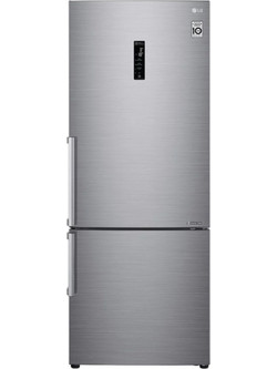 LG GBB567PZCMB Ψυγειοκαταψύκτης 462lt No Frost Υ185xΠ70.5xΒ74cm Inox