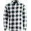 Jack & Jones Ανδρικό Πουκάμισο Βαμβακερό Καρό Μακρυμάνικο Slim Fit Μαύρο Λευκό 12181602