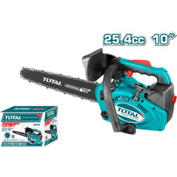 Total TG5261012 Κλαδευτικό Αλυσοπρίονο Βενζίνης 1hp 3kg με Λάμα Carving 25cm