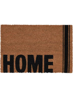 Πατάκι χαλάκι εισόδου εξόδου, με λογότυπο HOME, σε 3 σχέδια, 39x59cm Home Bold - Aria Trade