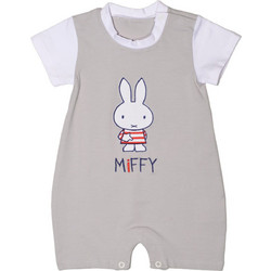Miffy Des.15 Φορμάκι Κοντομάνικο Γκρι