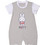 Miffy Des.15 Φορμάκι Κοντομάνικο Γκρι