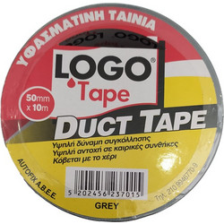 Υφασμάτινη ταινία φαρδιά LOGO duct tape (50mm x 10m) - Μαύρο