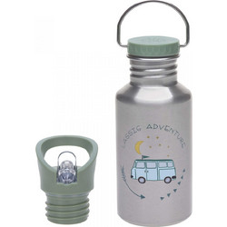 Laessig Adventure Bus Παιδικό Μπουκάλι Θερμός Ανοξείδωτο BPA Free Ασημί 500ml