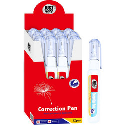 ΔΙΟΡΘΩΤΙΚΟ ΣΤΥΛΟ GEL 12ml Justnote 702479