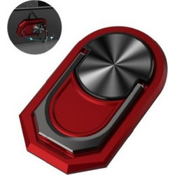 Universal Pop Socket 360 Magnetic Finger Ring Holder και Stand - Μπορντό