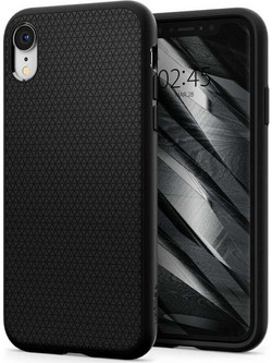 Spigen Liquid Air Back Cover Matte Black (iPhone XR)