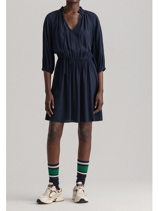 Gant Mini Καθημερινό Φόρεμα Κρουαζέ Navy Μπλε 3GW4503176-433
