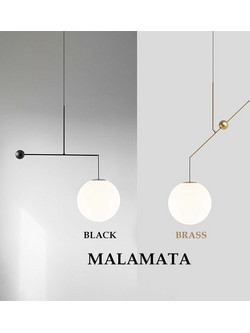 Luceplan Malamata 1B010/100002 Κρεμαστό Φωτιστικό Οροφής Δίφωτο