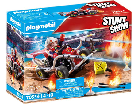 Playmobil Stunt Show Γουρούνα Πυροσβεστικής για 4-10 Ετών 70554