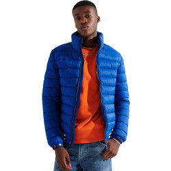 Superdry Ανδρικό Μπουφάν Χειμωνιάτικο Bomber Μπλε M5011203A-06G