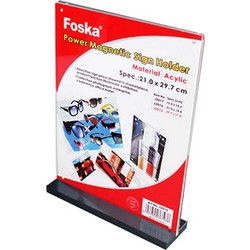 Θήκη Πλέξιγκλας Foska - Α4 - Κάθετη FSJ4001-4