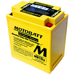 Motobatt Μπαταρία Μοτοσυκλέτας MB10U 175A 15Ah