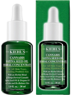 Kiehl's Cannabis Sativa Seed Oil Herbal Concentrate Serum Προσώπου με Κάνναβη 30ml