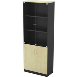 Woodwell Βιβλιοθήκη 80x40x211cm EO992
