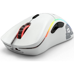 Glorious PC Gaming Race Model D Ασύρματο Gaming Ποντίκι RGB 12000 DPI Matte White