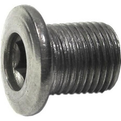 Chain ring screw eBike Miranda, steel 2014, silver, long type f. 2KB + KSR