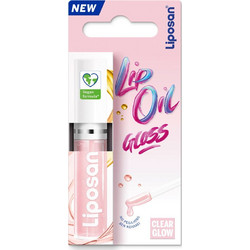 Liposan Gloss Clear Glow Lip Oil με Χρώμα 5.5ml
