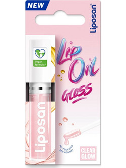 Liposan Gloss Clear Glow Lip Oil με Χρώμα 5.5ml