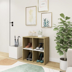 vidaXL Παπουτσοθήκη Ξύλινη Sonoma Μ105xΠ35.5xΥ70cm 808256