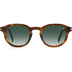 David Beckham DB1007/S 45Z/9K Ανδρικά Γυαλιά Ηλίου Τετράγωνα Κοκάλινα Ταρταρούγα με Πράσινο Degradee Φακό