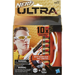 Hasbro Nerf Ultra Vision Gear & 10 Darts Σφαίρες Εκτοξευτή για 8+ Ετών