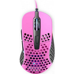 Xtrfy M4 Ενσύρματο Gaming Ποντίκι RGB 16000 DPI Pink