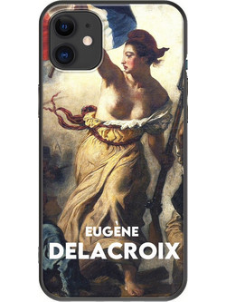 Θήκη Eugene Delacroix iPhone 11 Black TPU (Μαύρη Σιλικόνη)