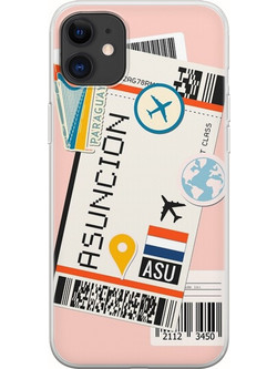 Θήκη Ticket To Asuncion iPhone 11 Flexible TPU (Διάφανη Σιλικόνη)