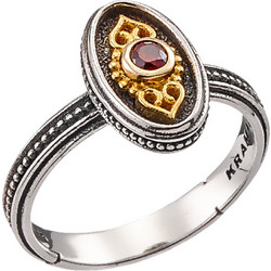Δαχτυλίδι σεβαλιέ Anastasios Creations ασήμι 925 με ζιργκόν FD569