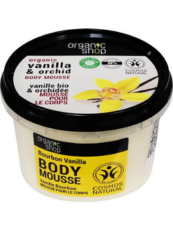 Natura Siberica Organic Shop Vanilla & Orchid Ενυδατική Mousse Σώματος 250ml