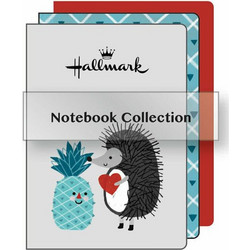 ΣΗΜΕΙΩΜΑΤΑΡΙΟ HALLMARK Α5 PINEAPPLE 3 τμχ (333-05005)