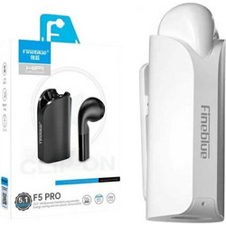 Fineblue F5-Pro Ακουστικό Bluetooth Earbud White