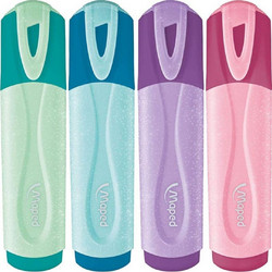 Maped Fluo Pep's Classic Υπογραμιστής Pastel Glitter 742038 (Διαφ.Χρωμ)