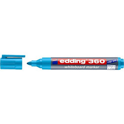 Μαρκαδόρος Edding 360 Λευκού Πίνακα Γαλάζιος 1,5-3mm