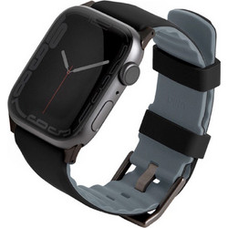 Uniq Linus Λουράκι Σιλικόνης Black (Apple Watch 38 / 40 / 41mm)